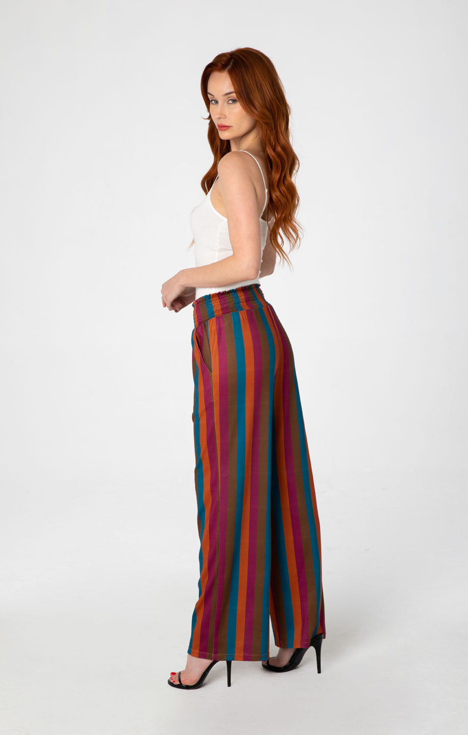 "Kai" Autumn Stripes