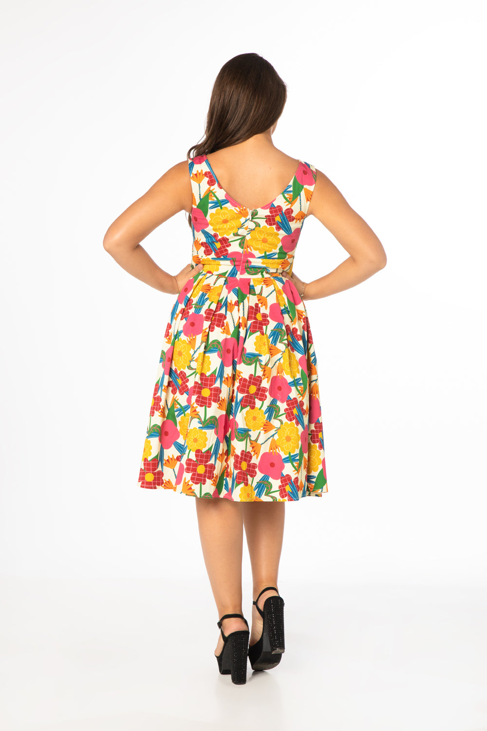 "Lily" Retro Flowers