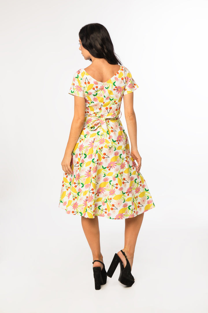 "Bella" Lemon Florals