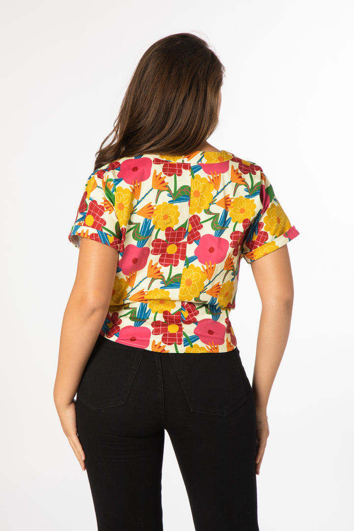 "Blake" Retro Flowers