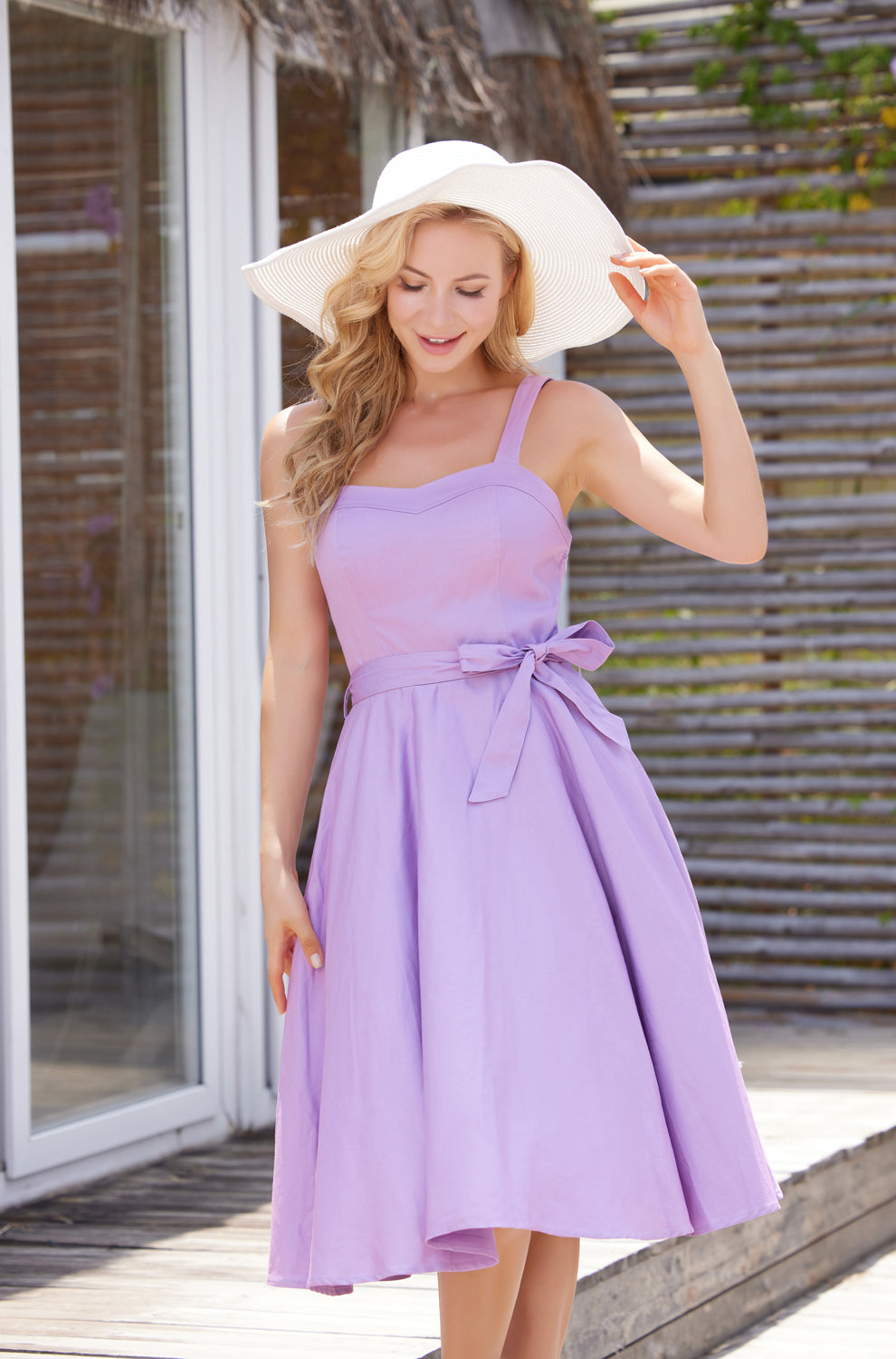 "Lori" Solid Lavender