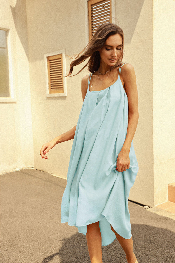 Aimee | Lyocell Flared Nightgown Dress