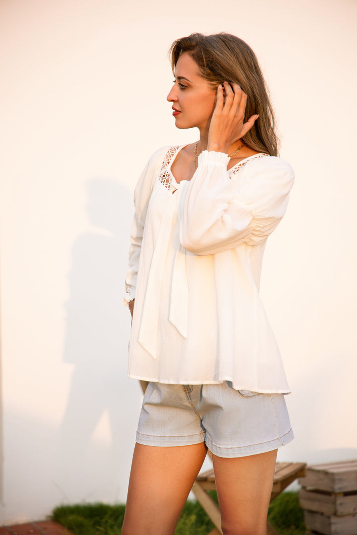 Daisy | Cotton Pullover Top