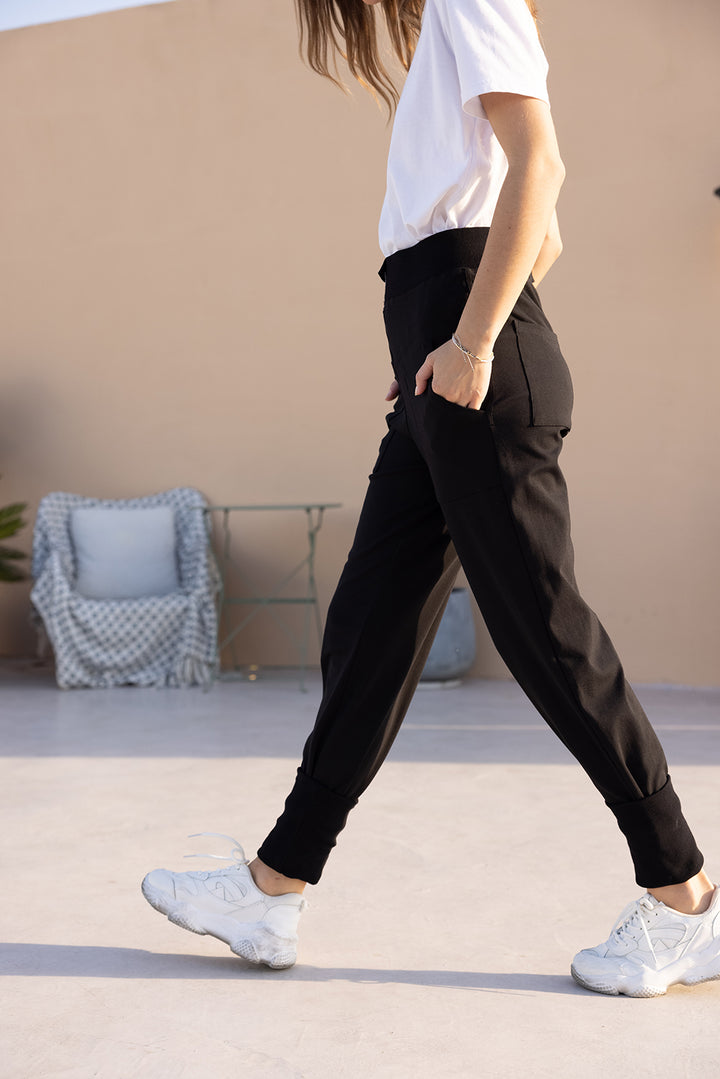 Mandy | Cotton/Modal High Waisted Sweatpants
